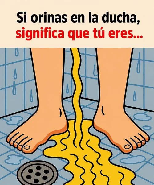 ¿Es malo orinar en la ducha? Esto es lo que realmente dicen los especialistas