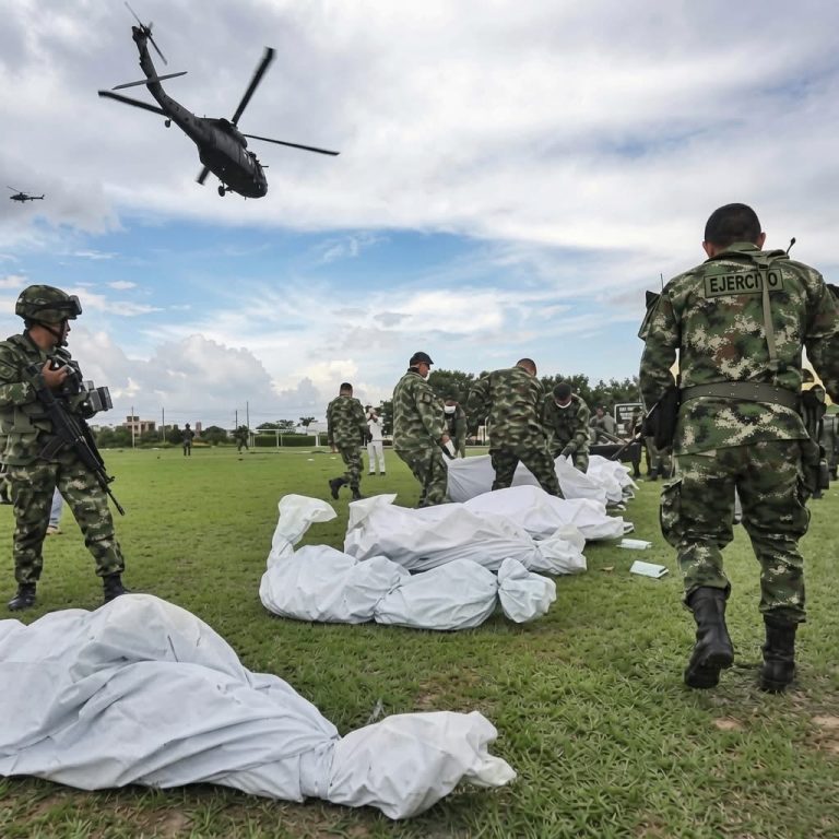 Ejército Nacional despliega un amplio operativo para recuperar cuerpos tras enfrentamiento en zona rural