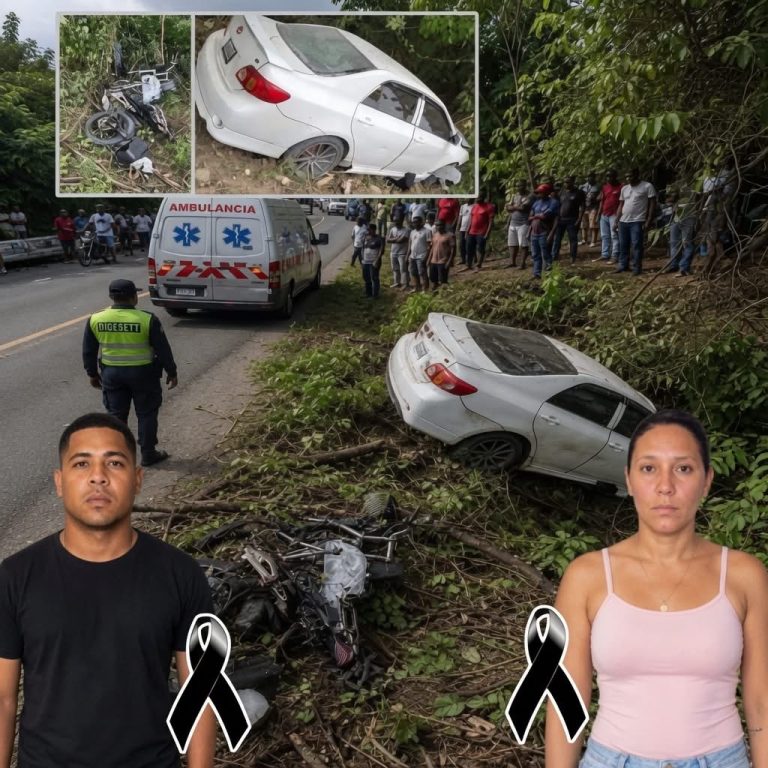 Dos personas fallecen tras un trágico accidente entre un automóvil y una motocicleta
