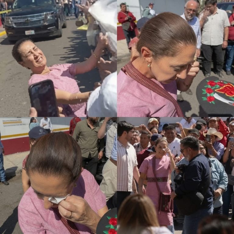 Las imágenes de Claudia Sheinbaum emocionada durante un evento público generan reacciones en redes sociales