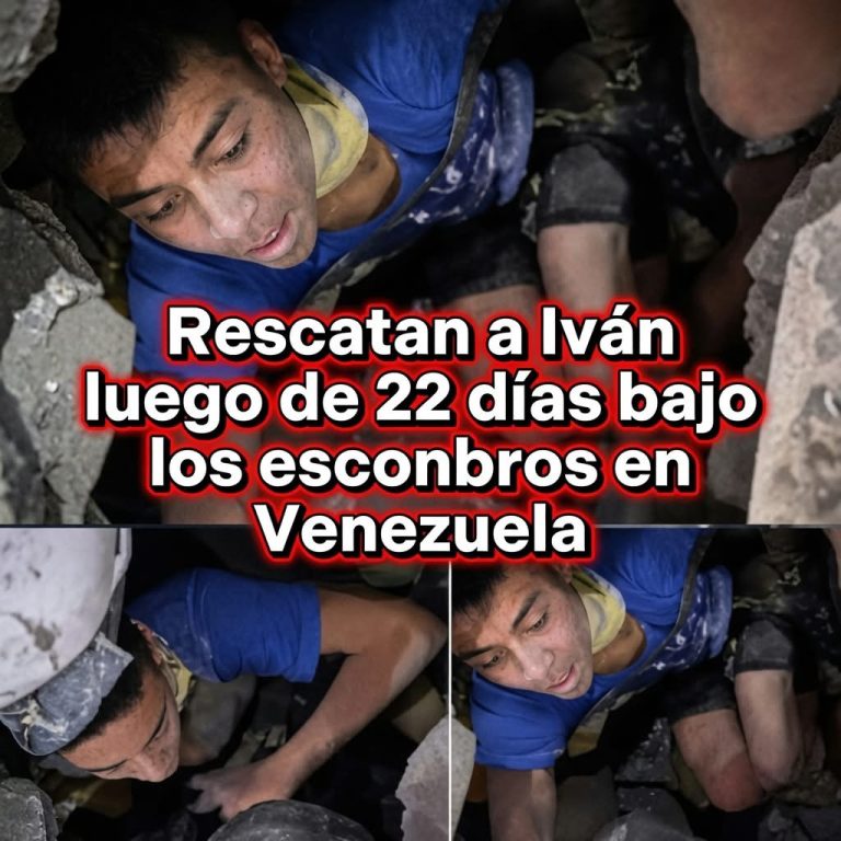 ¿Es cierto que Iván sobrevivió 22 días bajo los escombros en Venezuela? Esto es lo que se sabe