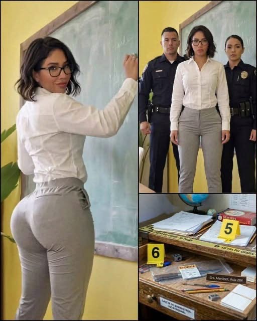 ¿Arrestaron a una profesora tras un extraño hallazgo en el aula? La verdad detrás de la imagen viral