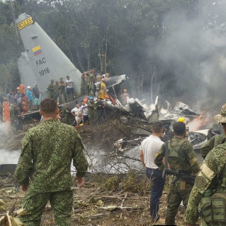 Accidente de avión militar Hércules en Colombia: qué ocurrió y cuál fue el saldo confirmado