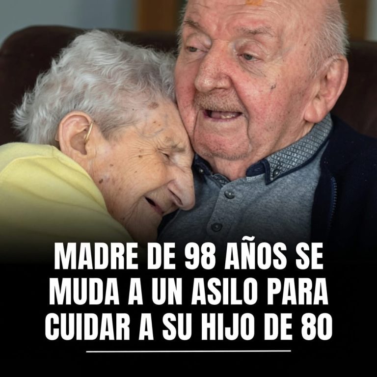 Madre de 98 años se mudó a un asilo para acompañar a su hijo de 80: la historia real detrás del caso viral