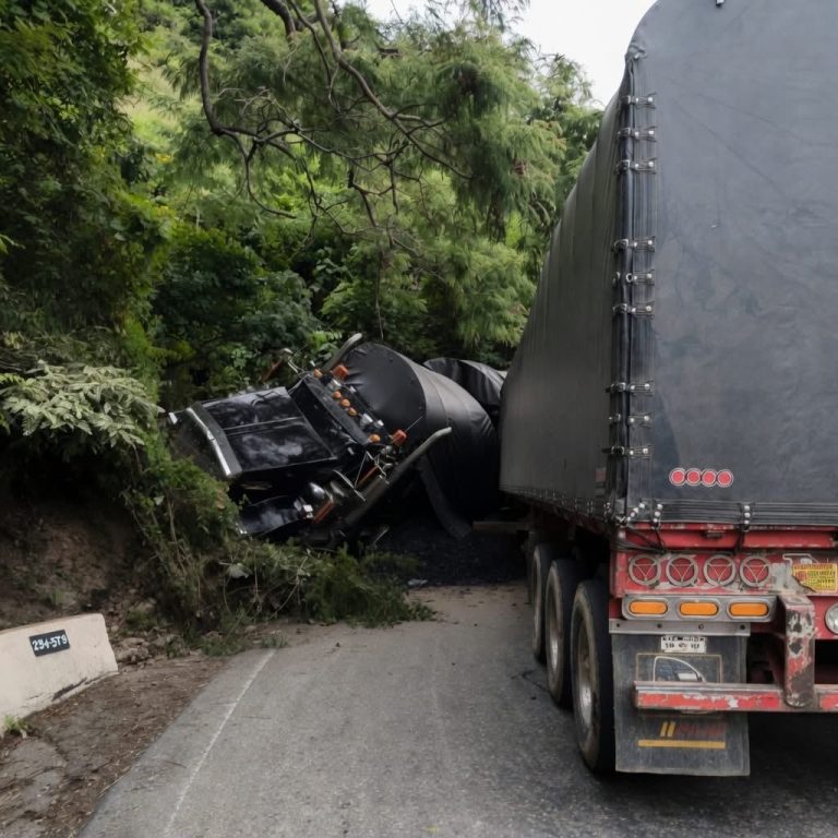 Cuatro personas mueren en trágico choque entre dos camiones de carga; autoridades investigan las causas