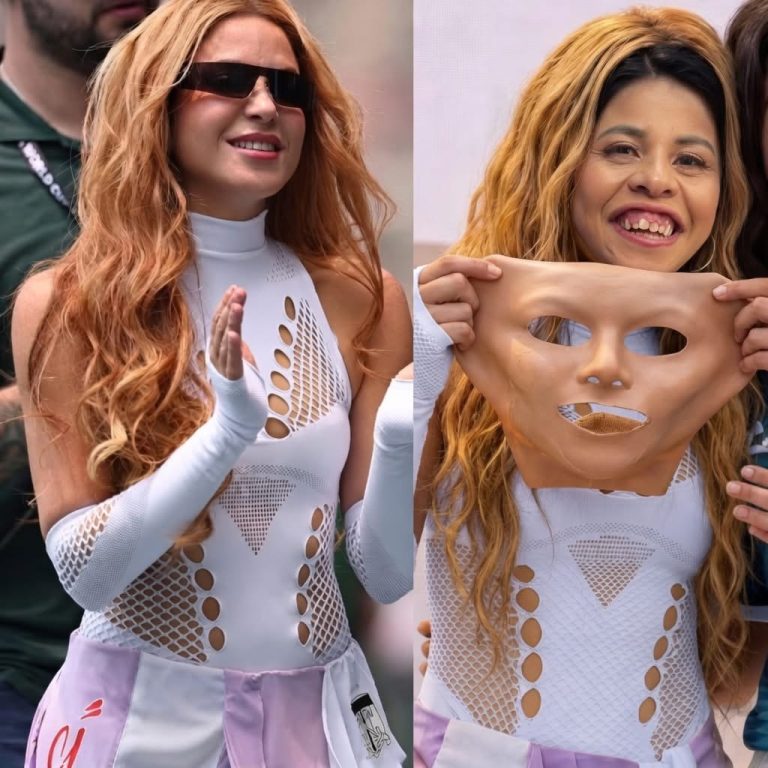 Influencer sorprende al revelar su verdadero rostro durante una gala y desata un intenso debate en redes sociales