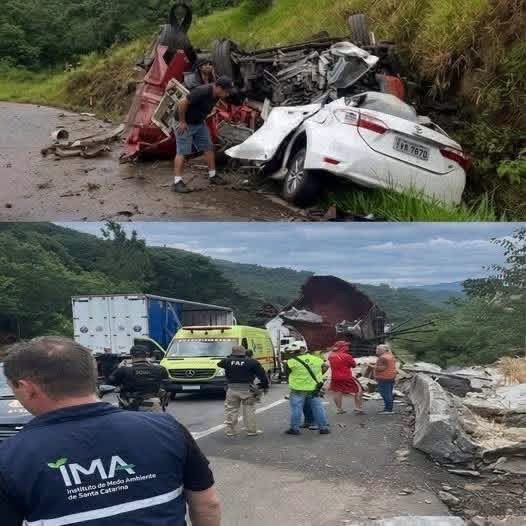 “Última hora”: qué se sabe realmente sobre las imágenes del grave accidente con varios vehículos destruidos