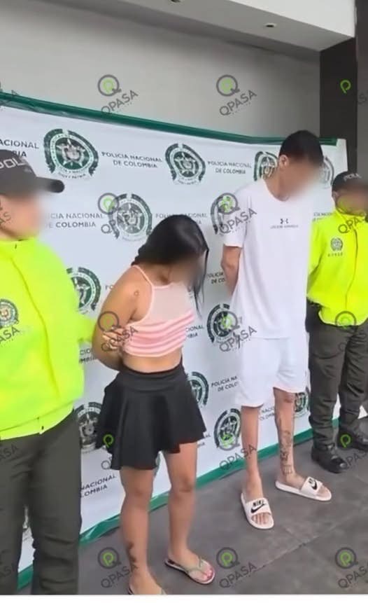 ¿Qué ocurrió realmente? La verdad detrás de la imagen viral de dos jóvenes presentados por la Policía Nacional de Colombia