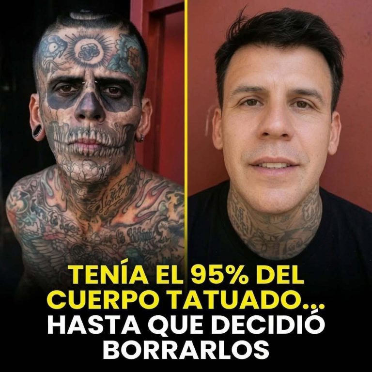 Del 95 % de su cuerpo tatuado a un nuevo comienzo: la historia de un hombre que decidió eliminar gran parte de sus tatuajes