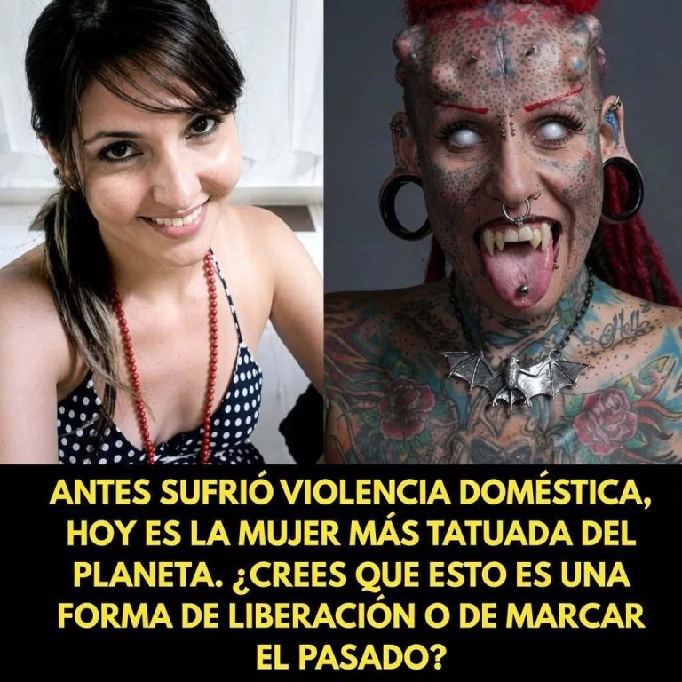La transformación extrema de una mujer apasionada por las modificaciones corporales y su historia de superación