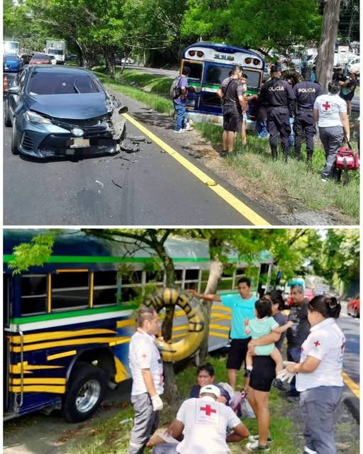 Accidente entre automóvil y autobús escolar genera preocupación: esto es lo que se sabe del incidente