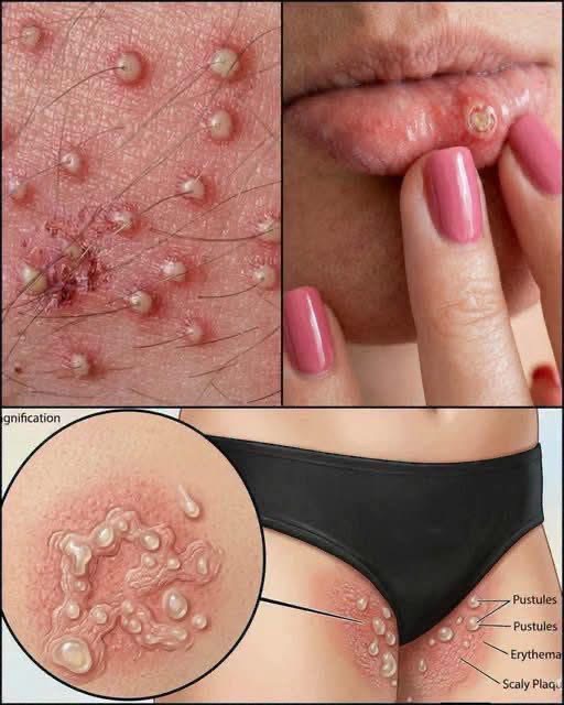 ¿Estas lesiones son señal de una infección de transmisión sexual? Lo que realmente puede significar una erupción con ampollas o pústulas
