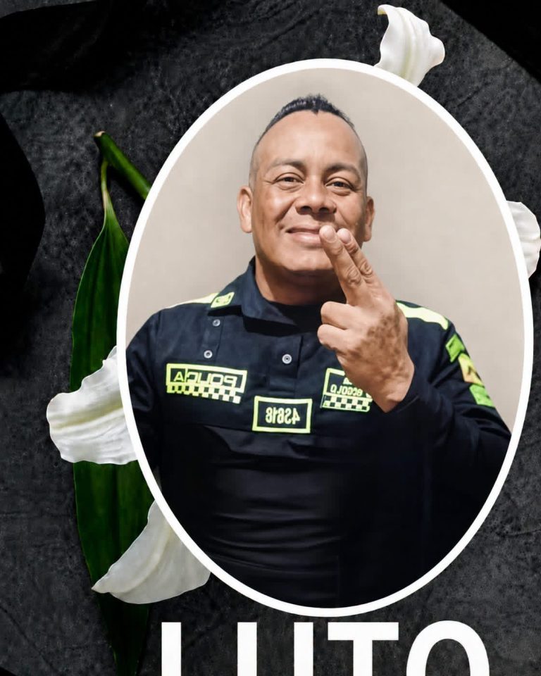 Imagen de luto por un uniformado circula en redes sociales: esto es lo que se conoce