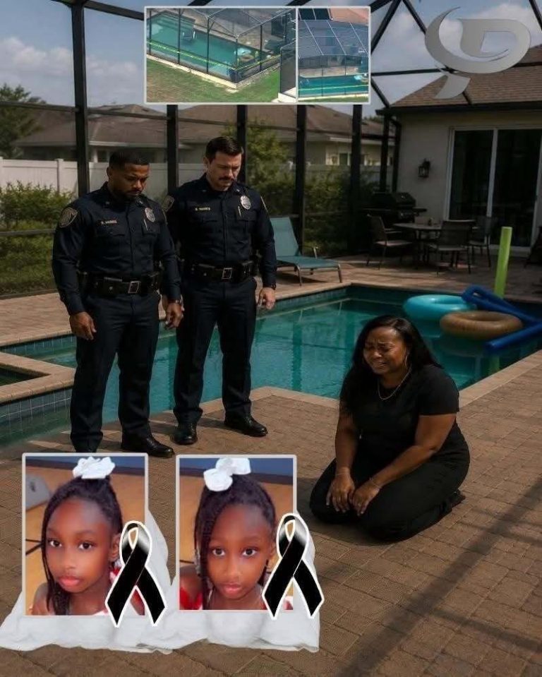 Imagen sobre dos niñas encontradas en una piscina genera alarma: la escena presenta señales de haber sido creada con inteligencia artificial