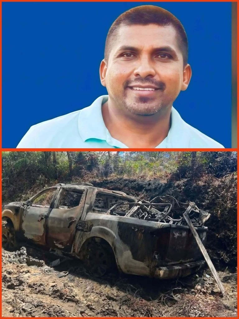 Camioneta fue encontrada completamente incinerada en una zona apartada: autoridades investigan lo ocurrido