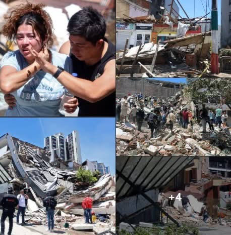 Imágenes de edificios destruidos tras un terremoto generan alarma en redes sociales