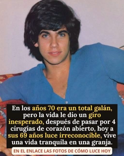 Así luce actualmente Robby Benson, el recordado galán juvenil de los años 70