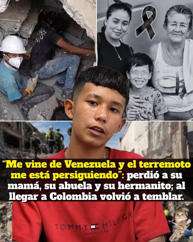 La historia del joven venezolano que conmovió a miles tras los recientes terremotos