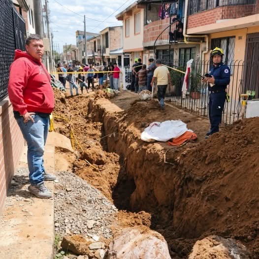 Excavación en una calle sorprende a residentes y obliga a detener los trabajos