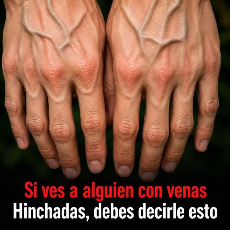 Lo que realmente significa tener las venas muy visibles en las manos