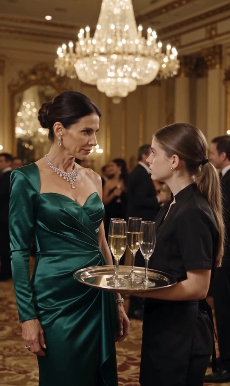 Humillación a la mesera en la gala