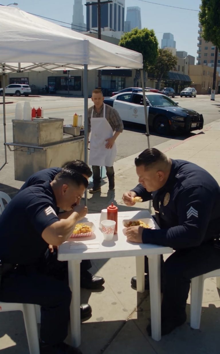 Abuso de poder en el puesto de tacos