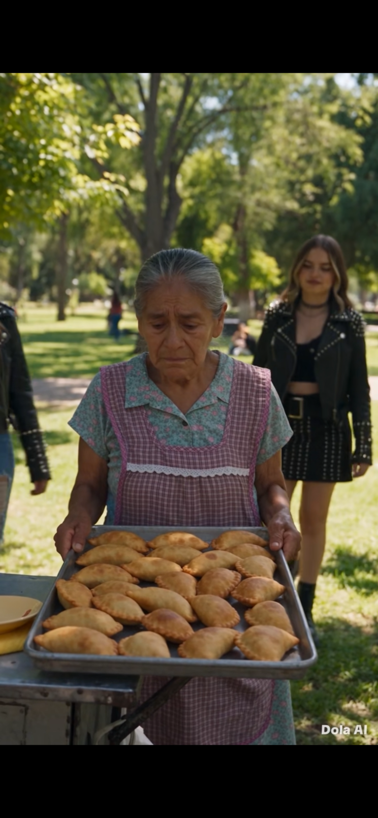 La anciana de las empanadas