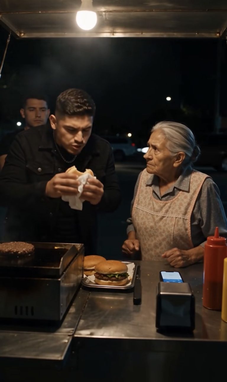 El Robo a la Vendedora de Hamburguesas