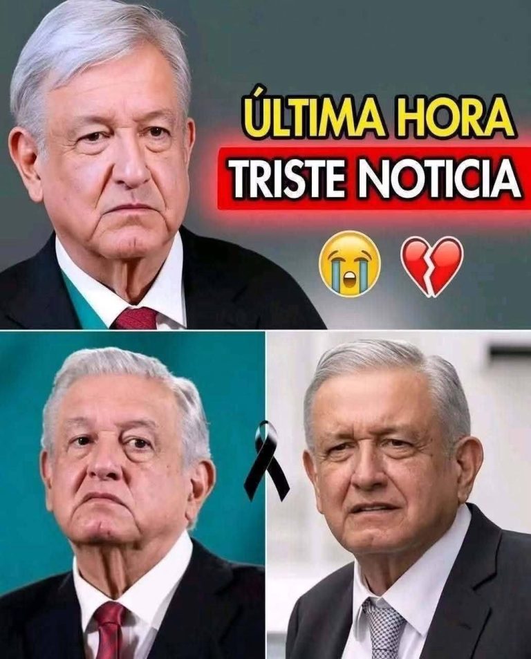 LA IMAGEN DE AMLO CON UN LAZO NEGRO SACUDIÓ MÉXICO… PERO LA VERDAD ERA MUY DIFERENTE