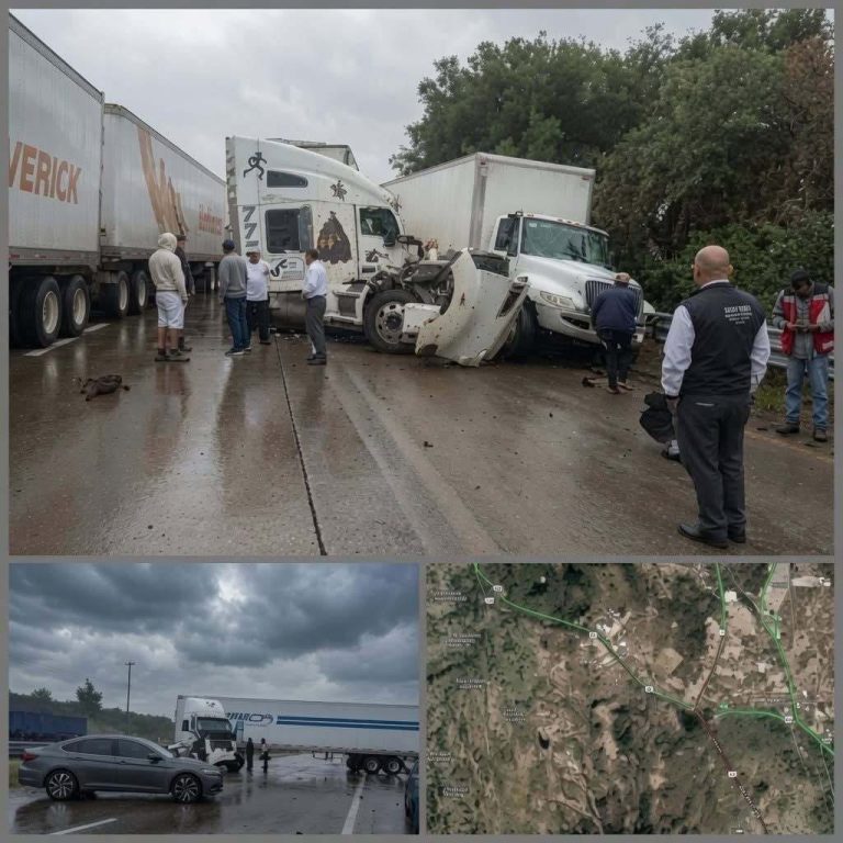ACC1DENTE FATAL QUE DEJA SIN VIDA A UNA PERSONA TRAS FUERTE CHOQUE ENTRE CAMIONES