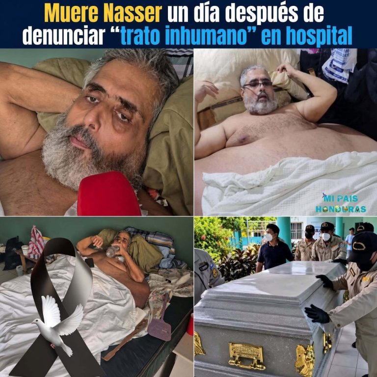 EL ÚLTIMO RECLAMO DE NASSER HILSACA EN EL HOSPITAL GENERÓ INDIGNACIÓN EN HONDURAS