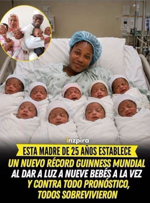 UNA MUJER ESPERABA SIETE BEBÉS… PERO EL EQUIPO MÉDICO RECIBIÓ UNA SORPRESA HISTÓRICA