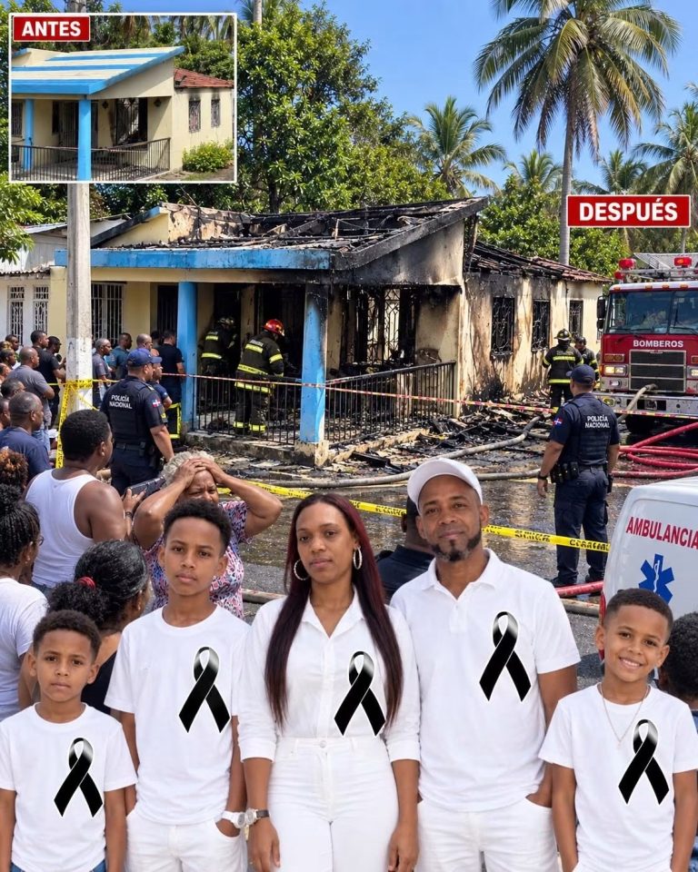 UN INCENDIO EN UNA VIVIENDA CONMOCIONÓ A TODA UNA COMUNIDAD… Y UNA FAMILIA QUEDÓ EN EL CENTRO DE LA HISTORIA