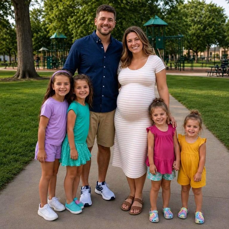 DESPUÉS DE CUATRO HIJAS, UNA FAMILIA VIVE CON EMOCIÓN LA LLEGADA DE UN NUEVO BEBÉ