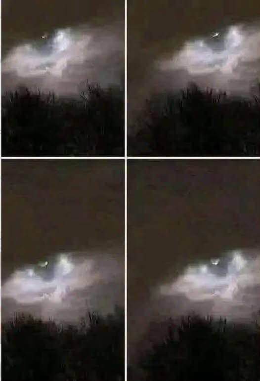 CAMARÓGRAFO CAPTA UNA EXTRAÑA FIGURA EN EL CIELO Y LA IMAGEN DESATA TODO TIPO DE TEORÍAS