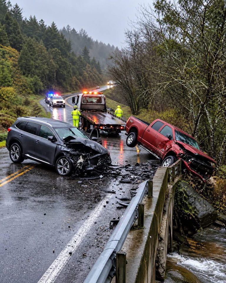 GRAVE ACCIDENTE EN CARRETERA MOVILIZA A EQUIPOS DE EMERGENCIA Y DEJA VEHÍCULOS CON IMPORTANTES DAÑOS