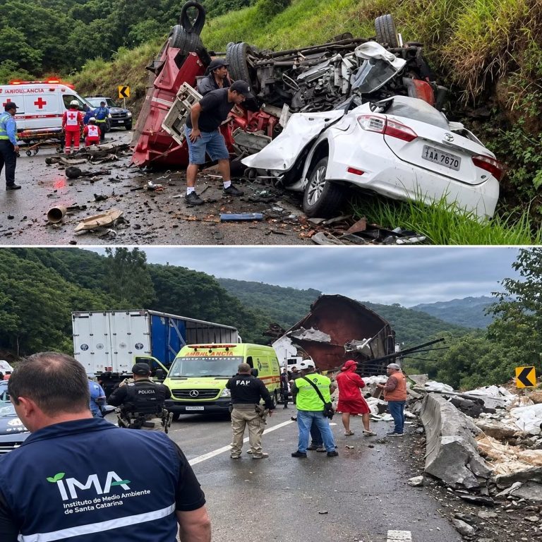 Fuerte accidente en carretera moviliza a los equipos de emergencia