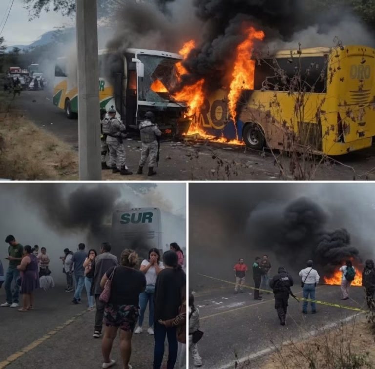 Incendio de autobús tras un accidente genera alarma: qué hacer ante una emergencia de este tipo