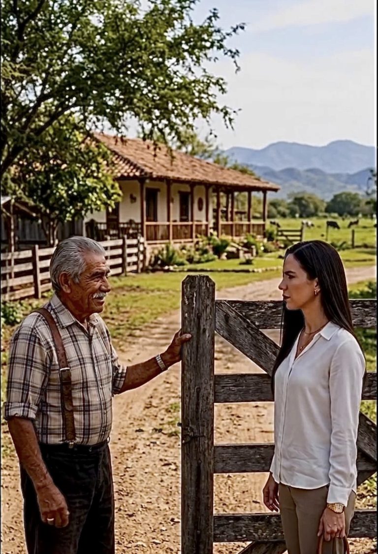 El hombre que cuidaba el portón del rancho