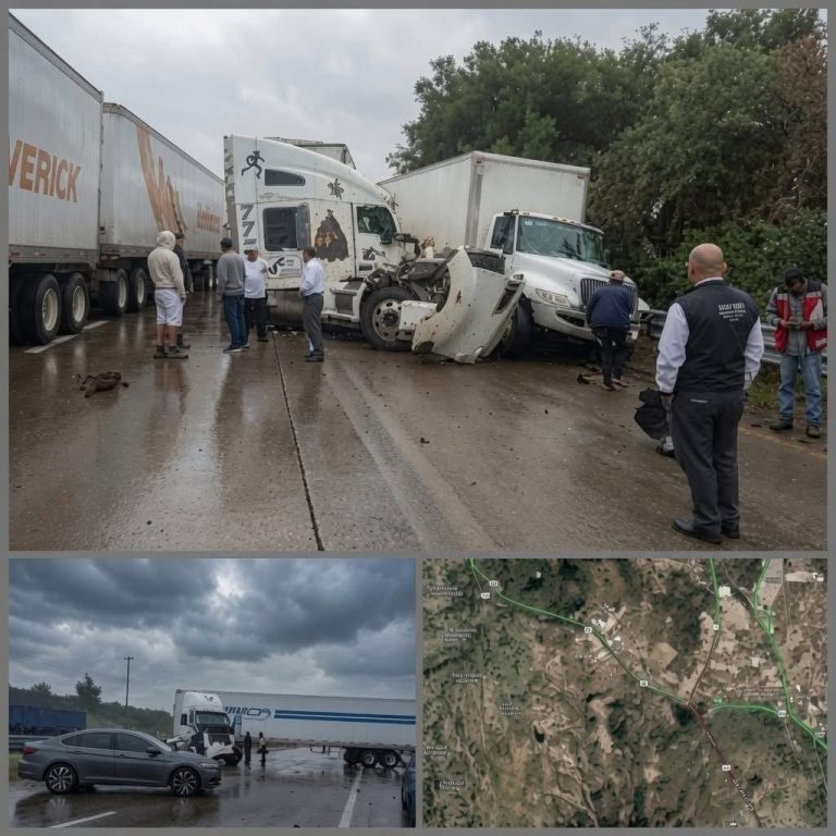 Fuerte accidente entre vehículos de carga deja una escena de gran impacto en carretera