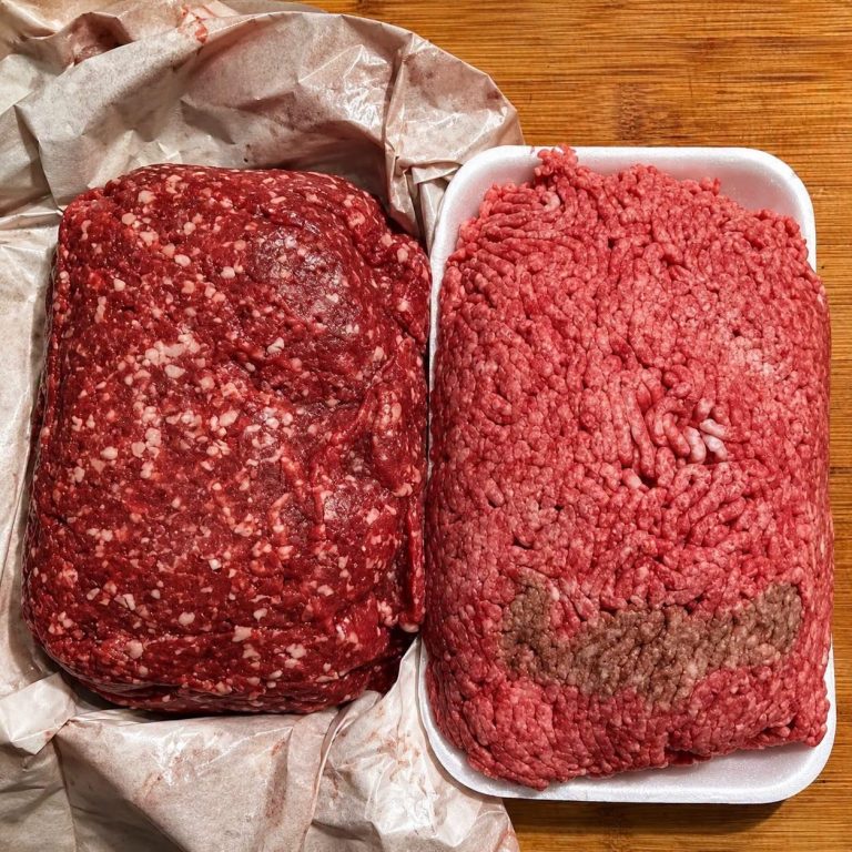 No te dejes engañar: esto significa realmente cuando la carne molida cambia de color